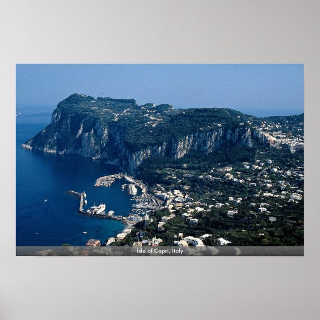 Isle of Capri, Italien Poster (Framsidan)