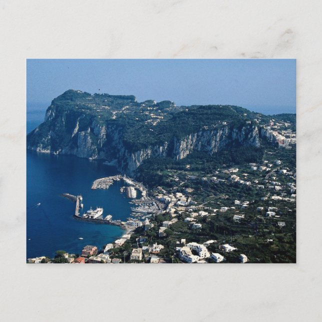 Isle of Capri, Italien Vykort (Framsida)