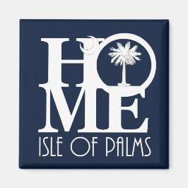 Isle of Handflatan South Carolina HOME Magnet