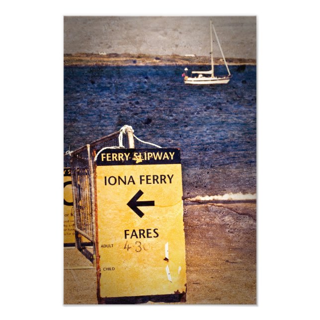 Isle of Iona Print Fototryck (Framsidan)