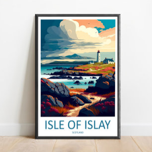 Isle Of Islay Resa Print Väggkonst Isle Of Islay