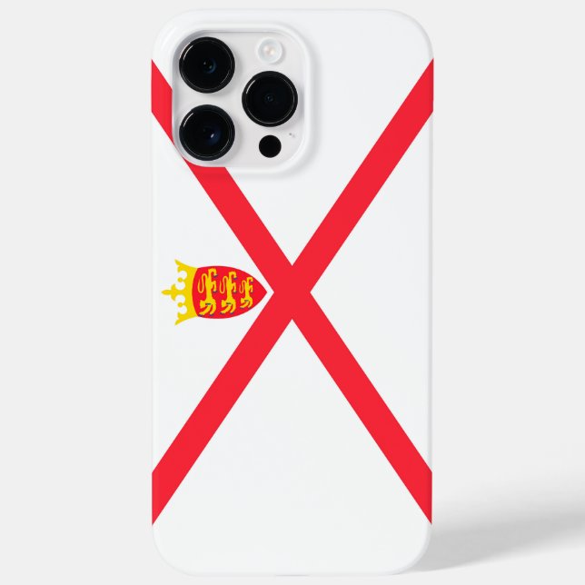 Isle of Jersey flagga (Baksida)