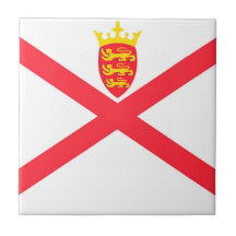 Isle of Jersey flagga