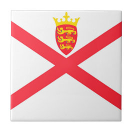 Isle of Jersey flagga Kakelplatta