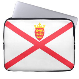 Isle of Jersey flagga Laptop Fodral