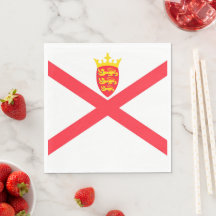 Isle of Jersey flagga