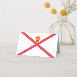 Isle of Jersey flagga Placeringskort