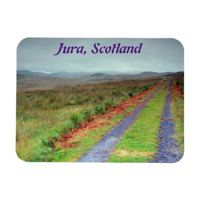 Isle of Jura track, Skottland Magnet (Horisontell)