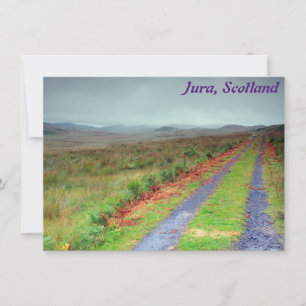 Isle of Jura track, Skottlandskort