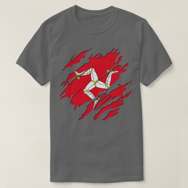 Isle of Man Alltid T Shirt (Design framsida)