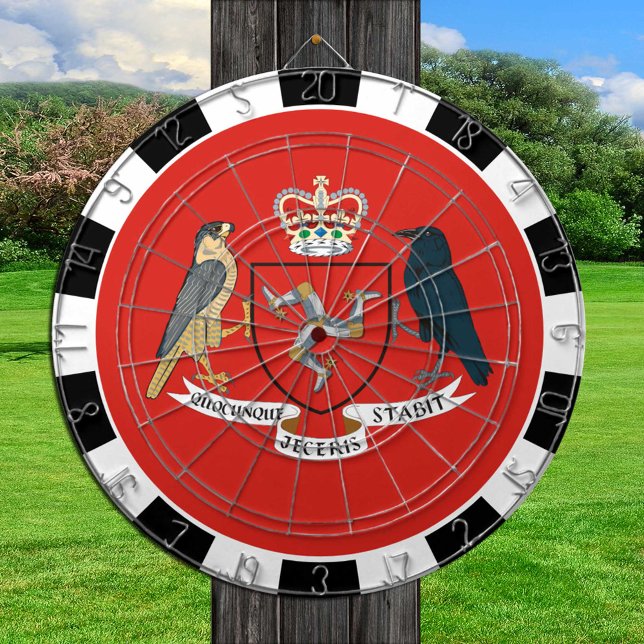 Isle of Man Dartboard, match, Isle of Man Flagga Darttavla (Skapare uppladdad)
