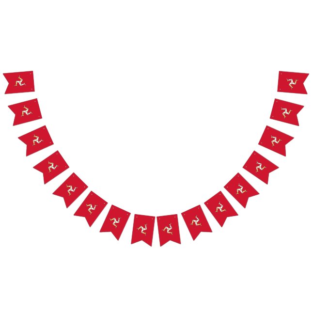Isle of Man flagga (Alla)