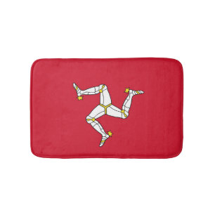 Isle of Man flagga Badrumsmatta