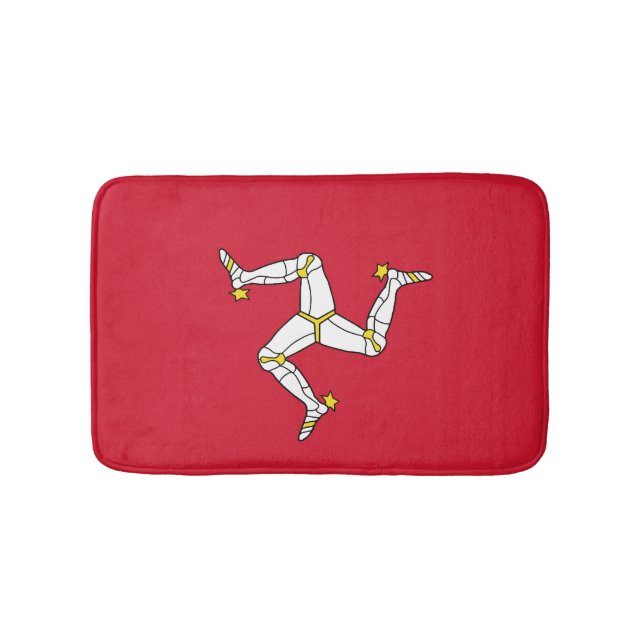 Isle of Man flagga Badrumsmatta (Framsidan)