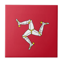 Isle of Man flagga Kakelplatta