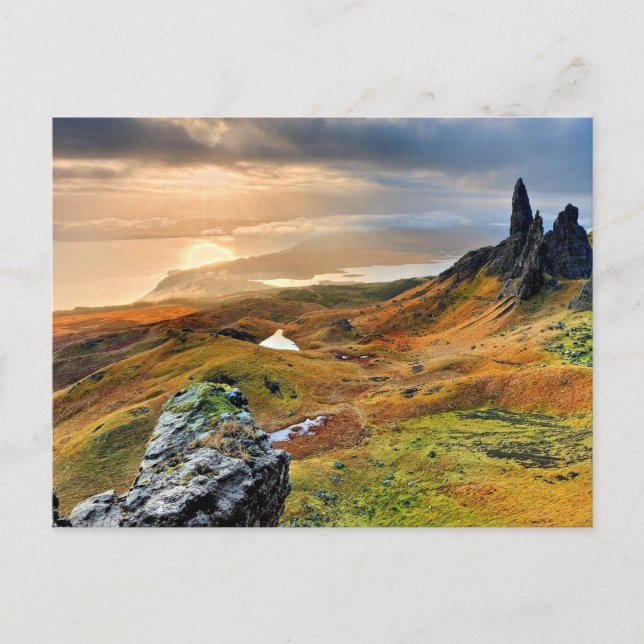 Isle of Man-fotot Vykort (Framsida)