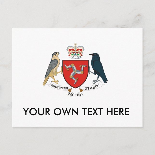 Isle of Man Jackar av Arm Vykort (Framsida)