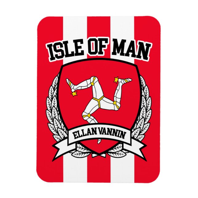 Isle of Man Magnet (Vertikal)