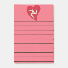 Isle of Man Notisblock Post-it Block