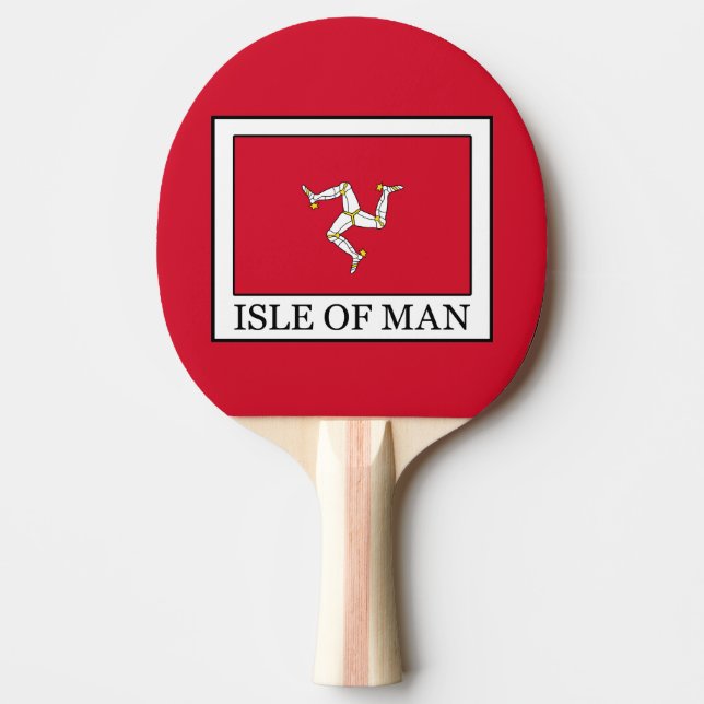 Isle of Man Pingisracket (Framsidan)