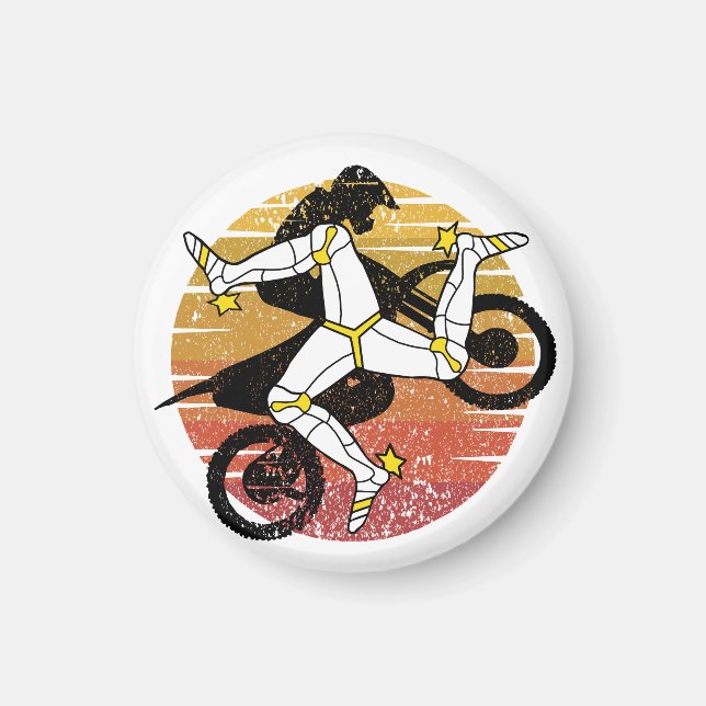 Isle of man sport Motocross Magnet (Framsidan)