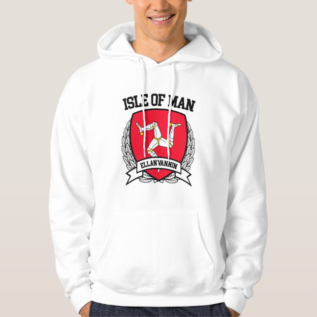 Isle of Man Sweatshirt Med Luva (Framsida)