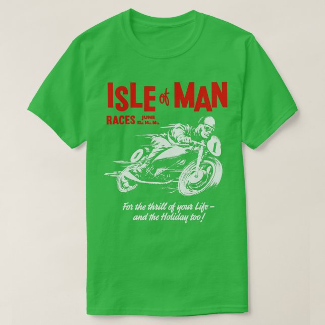 ISLE OF MAN T SHIRT (Design framsida)