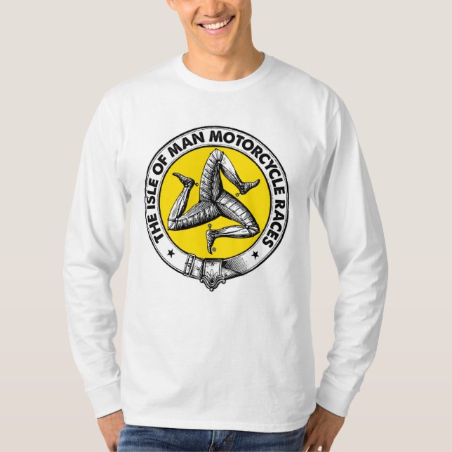 Isle of Man Tävla T-Shirt (Framsida)