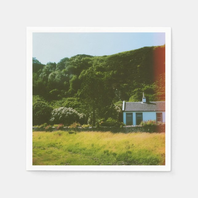 Isle of Mull, Inre Hebriderna, Skottland Pappersservett (Framsidan)