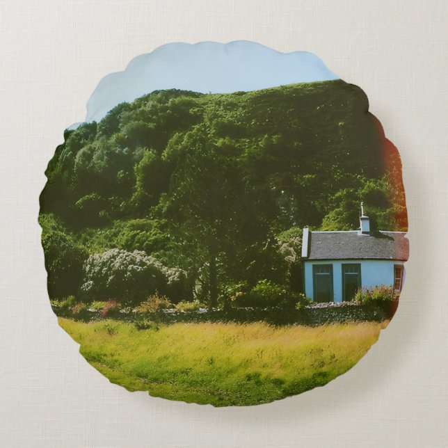 Isle of Mull, Inre Hebriderna, Skottland Rund Kudde (Framsidan)