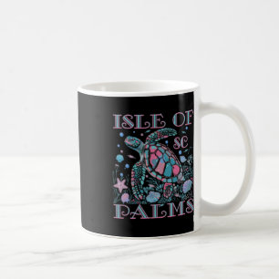 Isle Of Palms Sc Sköldpaddsentusiastisk Färgrik St Kaffemugg