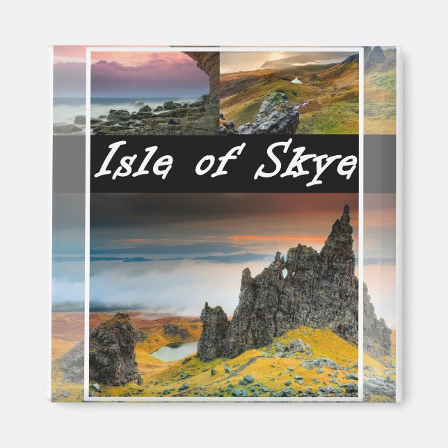 Isle of Skye: liggande Magnet (Framsidan)