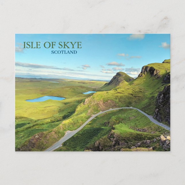 Isle of Skye, Quiraing, Skottland, Förenade kungar Vykort (Framsida)