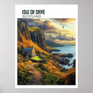 Isle of Skye Scotland - Majestic Highland Poster