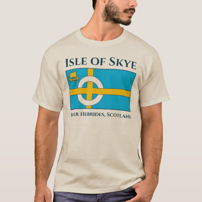 Isle of Skye Scotland t shirt (Framsida)