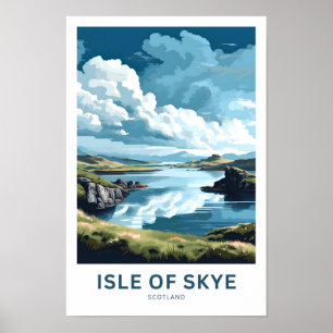 Isle of Skye Scotland Travel Print Poster