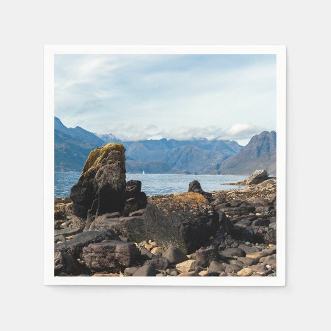 Isle of Skye - Scotland, UK Pappersservett (Framsidan)