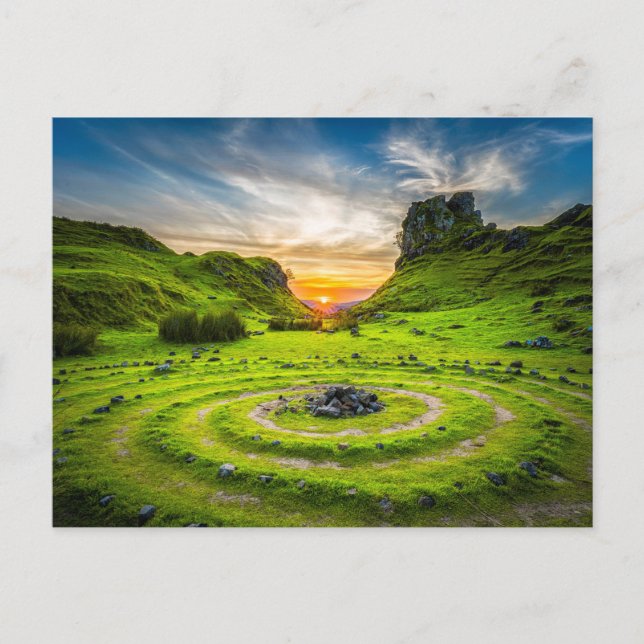 Isle of Skye, Scotland, United Kingdom Vykort (Framsida)