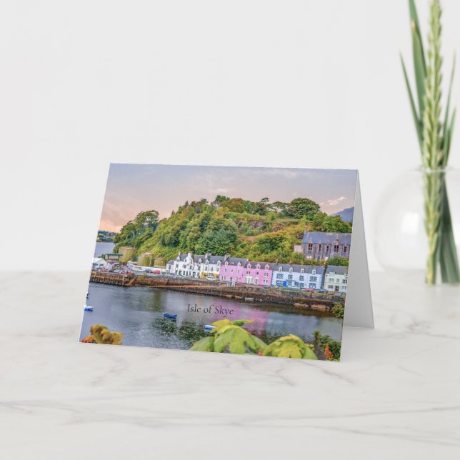 Isle of Skye, Skottland Kort (Framsida)