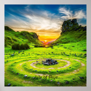 Isle of Skye, Skottland, Poster