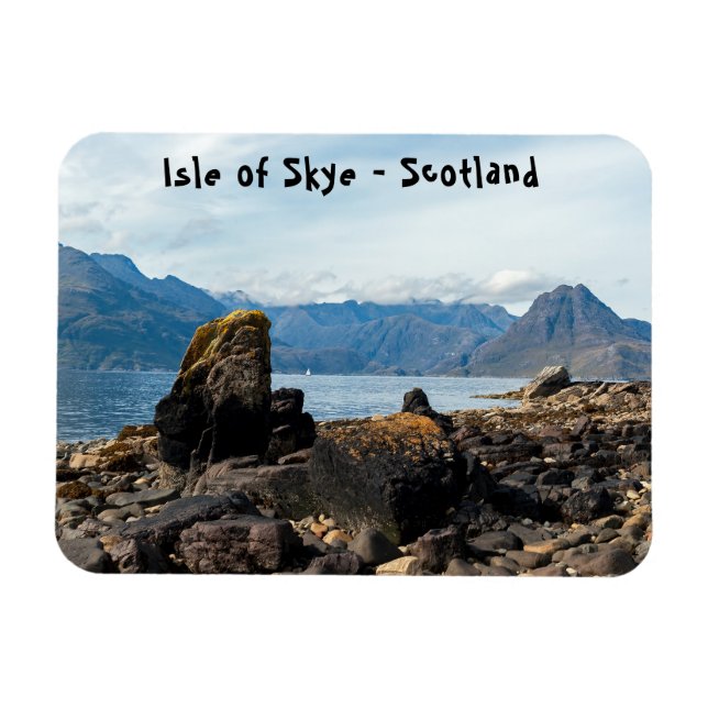 Isle of Skye - Skottland, Storbritannien Magnet (Horisontell)