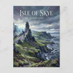 Isle of Skye Skottland Vykort