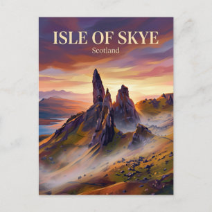 Isle of Skye Skottland Vykort