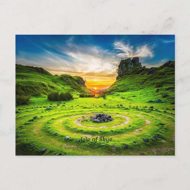 Isle of Skye, Skottland Vykort (Framsida)