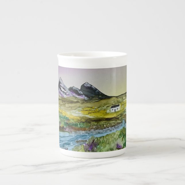 Isle of Skye Sligachan         Benporslin Mugg (Framsidan)