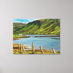 Isle of Skye Valley View Canvastryck