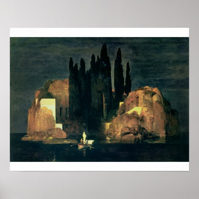 Isle of the Dead, 1880 (oil on canvas) Poster (Framsidan)