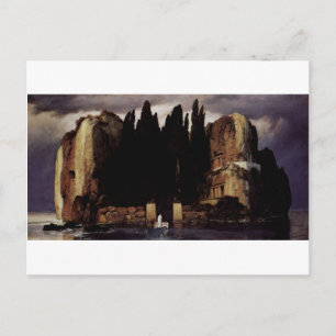 Isle of the Dead av Arnold Böcklin Vykort