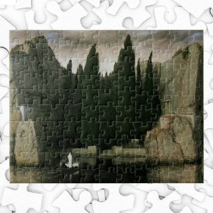 Isle of the Dead by Arnold Bocklin, Symbolism Art Pussel