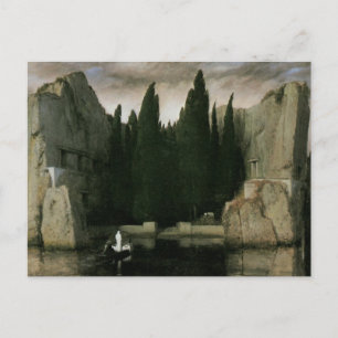 Isle of the Dead by Arnold Bocklin, Symbolism Art Vykort